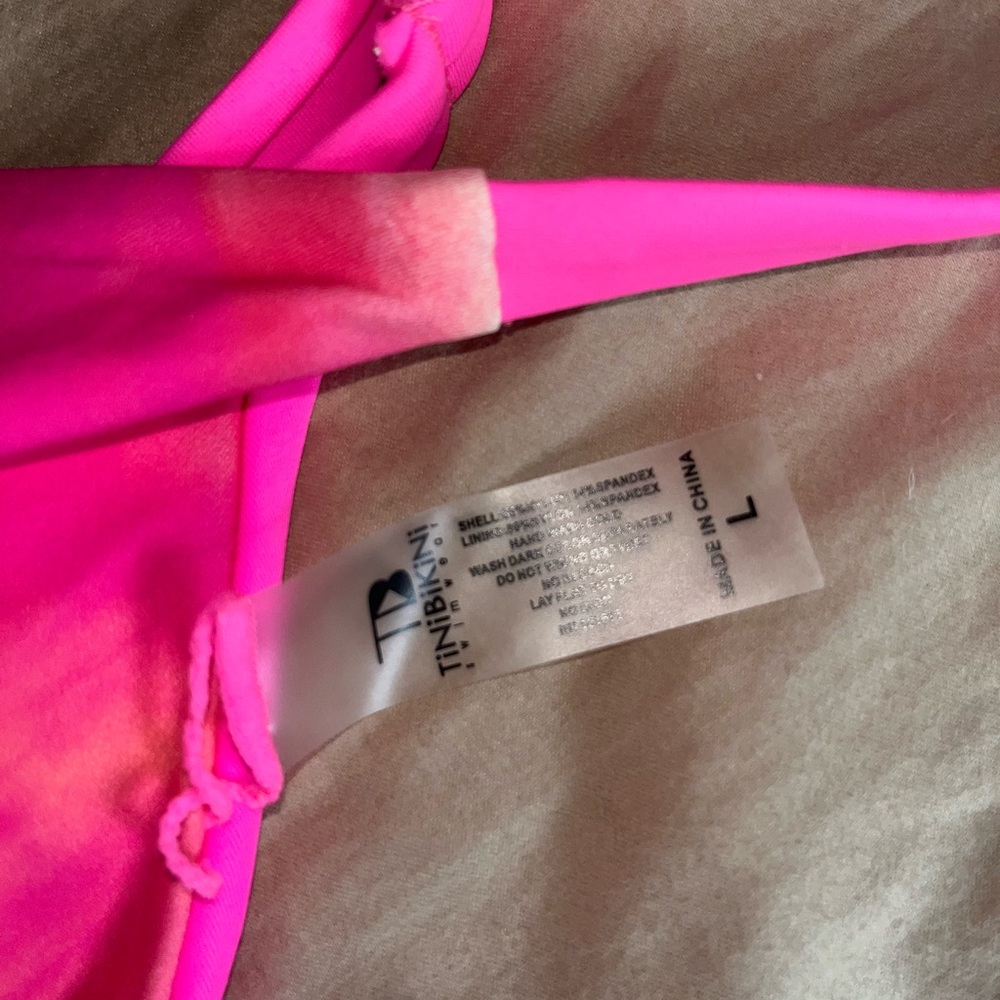 TiniBikini pink tie dye bikini - Picture 8 of 12